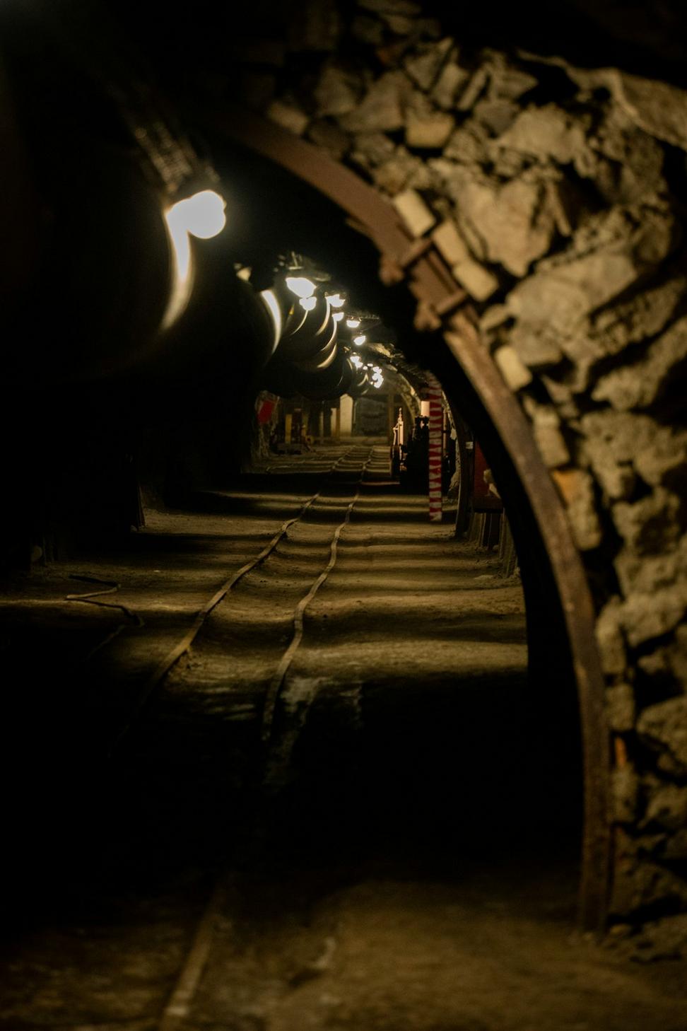 Underground wine cellar